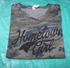 Camo hometown girl Tee